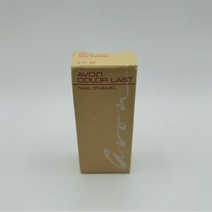Avon Color Last Nail Enamel Cool Peach 0.5 fl oz Long-Lasting Polish VTG